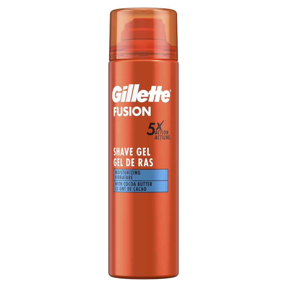 GILLETTE Fusion5 Hydratační pánský gel na holení 200 ml
