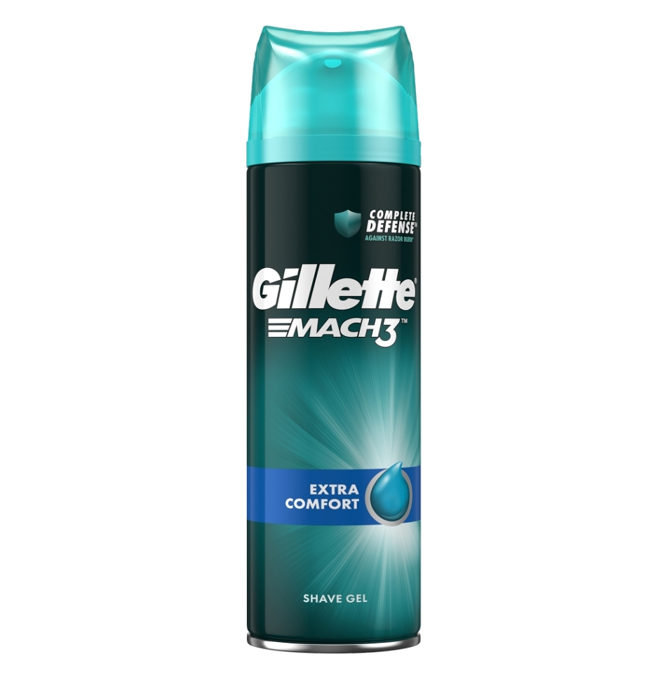 GILLETTE Mach3 Extra Comfort Gel na holení 200 ml