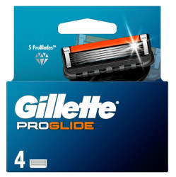 GILLETTE  ProGlide Náhradní holicí hlavice pro muže 4 kusy