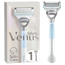 GILLETTE Satin Care  Holící strojek + hlavice 1 kus