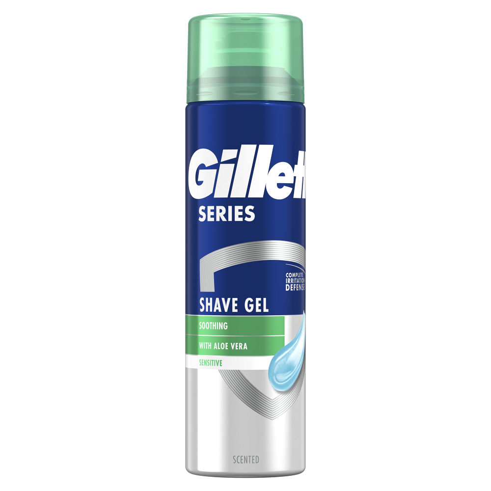 GILLETTE Series Gel na holení Sensitive 200 ml