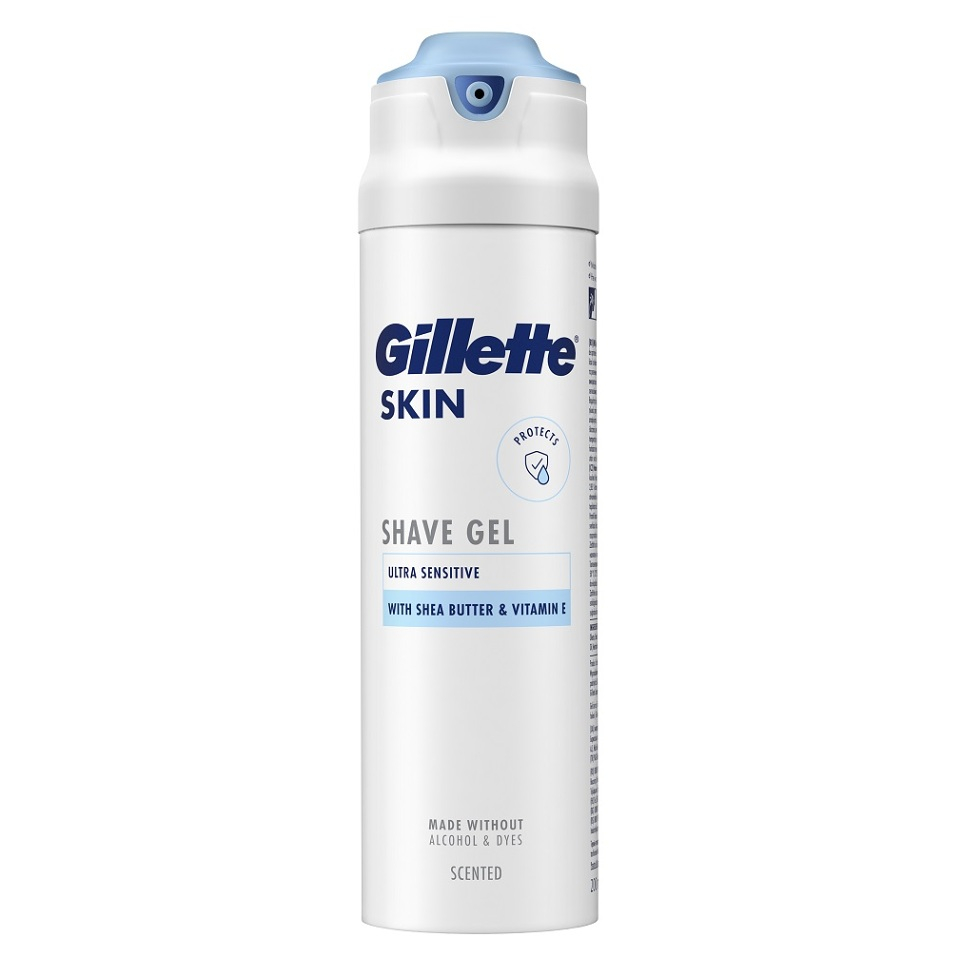 GILLETTE Skin Ultra Sensitive Gel na holení 200 ml