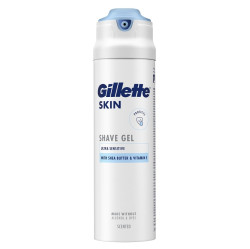 GILLETTE Skin Ultra Sensitive Gel na holení 200 ml