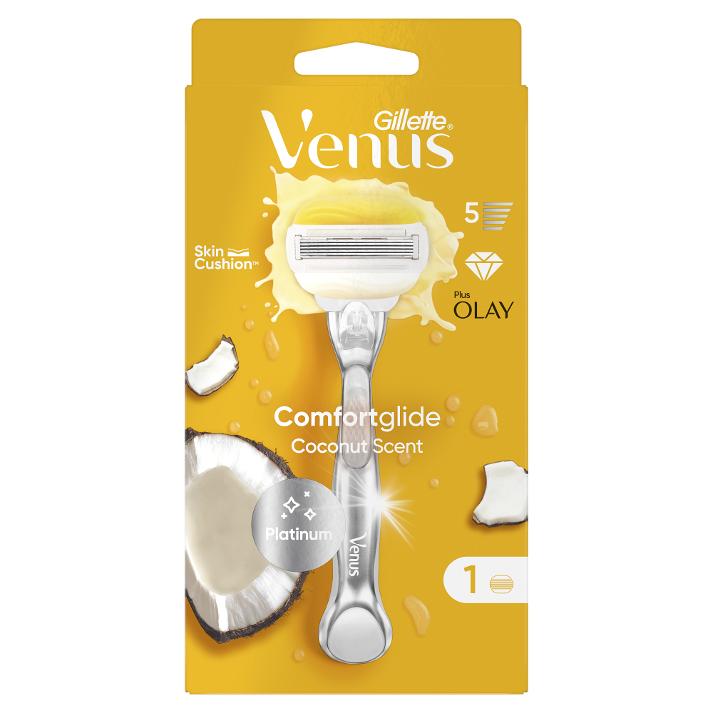 GILLETTE Venus Comfortglide Coconut Strojek + Náhradní hlavice 1 kus