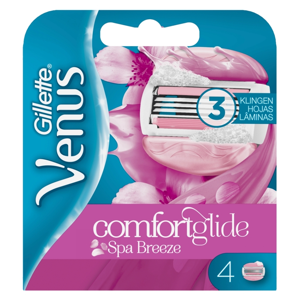 GILLETTE Venus Comfortglide náhradní hlavice 4 ks