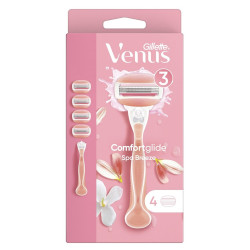 GILLETTE Venus Comfortglide  SpaBreeze Holící strojek  + Náhradní hlavice 4 kusy
