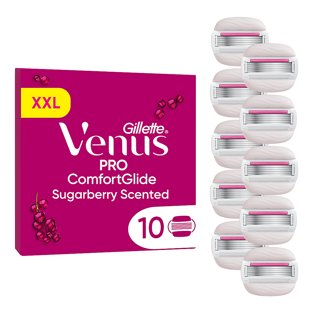 GILLETTE Venus ComGlide Sugarberry Náhradní hlavice 10 kusů