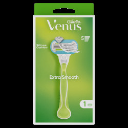 GILLETTE Venus Extra Smooth Holící strojek + Náhradní hlavice 1 kus
