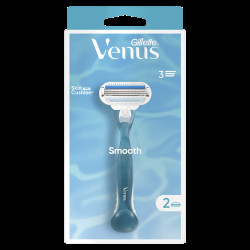 GILLETTE Venus Smooth Holicí strojek pro ženy + Náhradní hlavice 2 ks