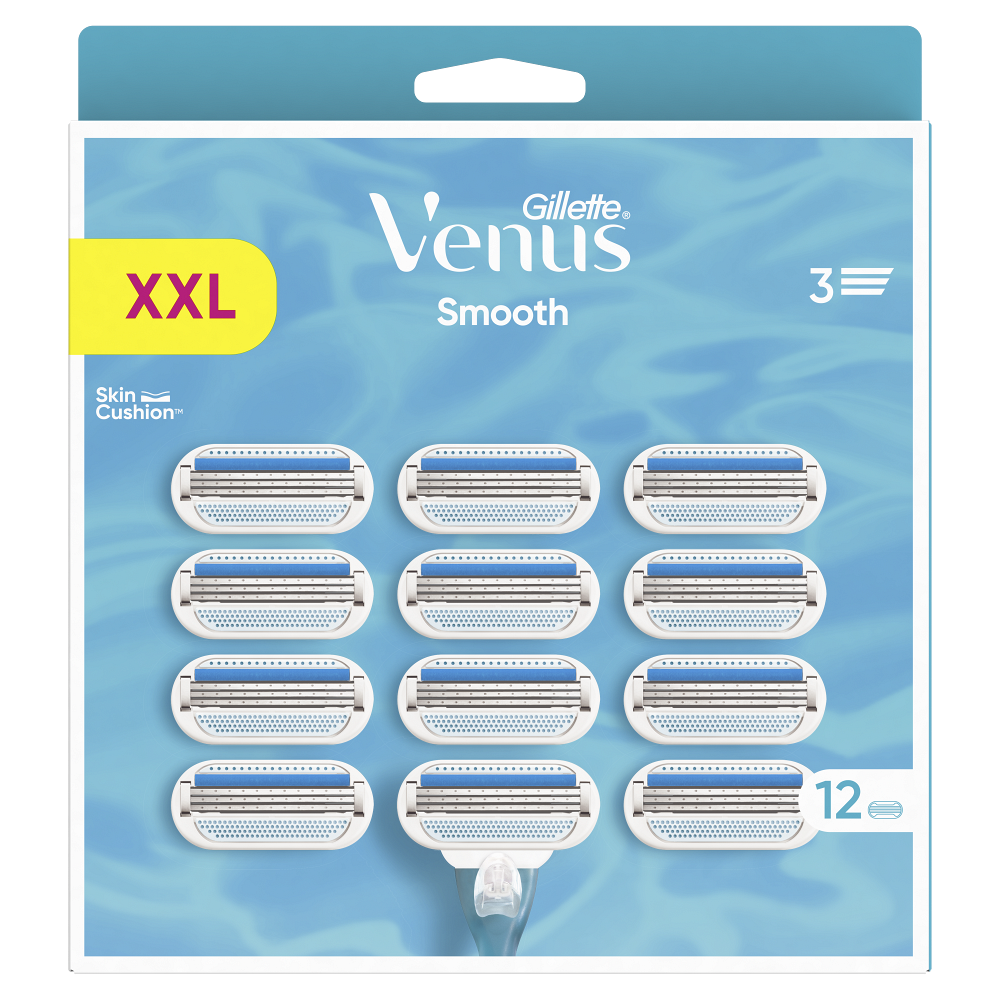 GILLETTE Venus Smooth Náhradní hlavice 12 kusů