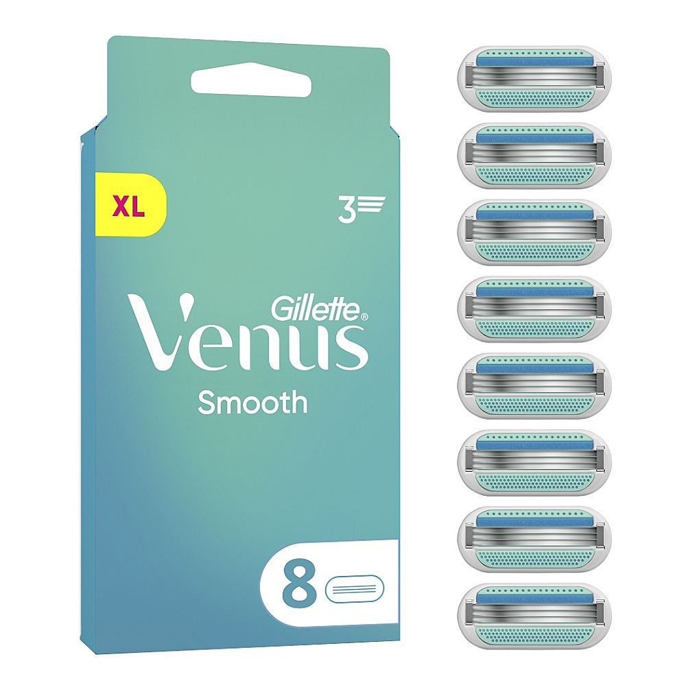 GILLETTE Venus Smooth Náhradní hlavice 8 kusů
