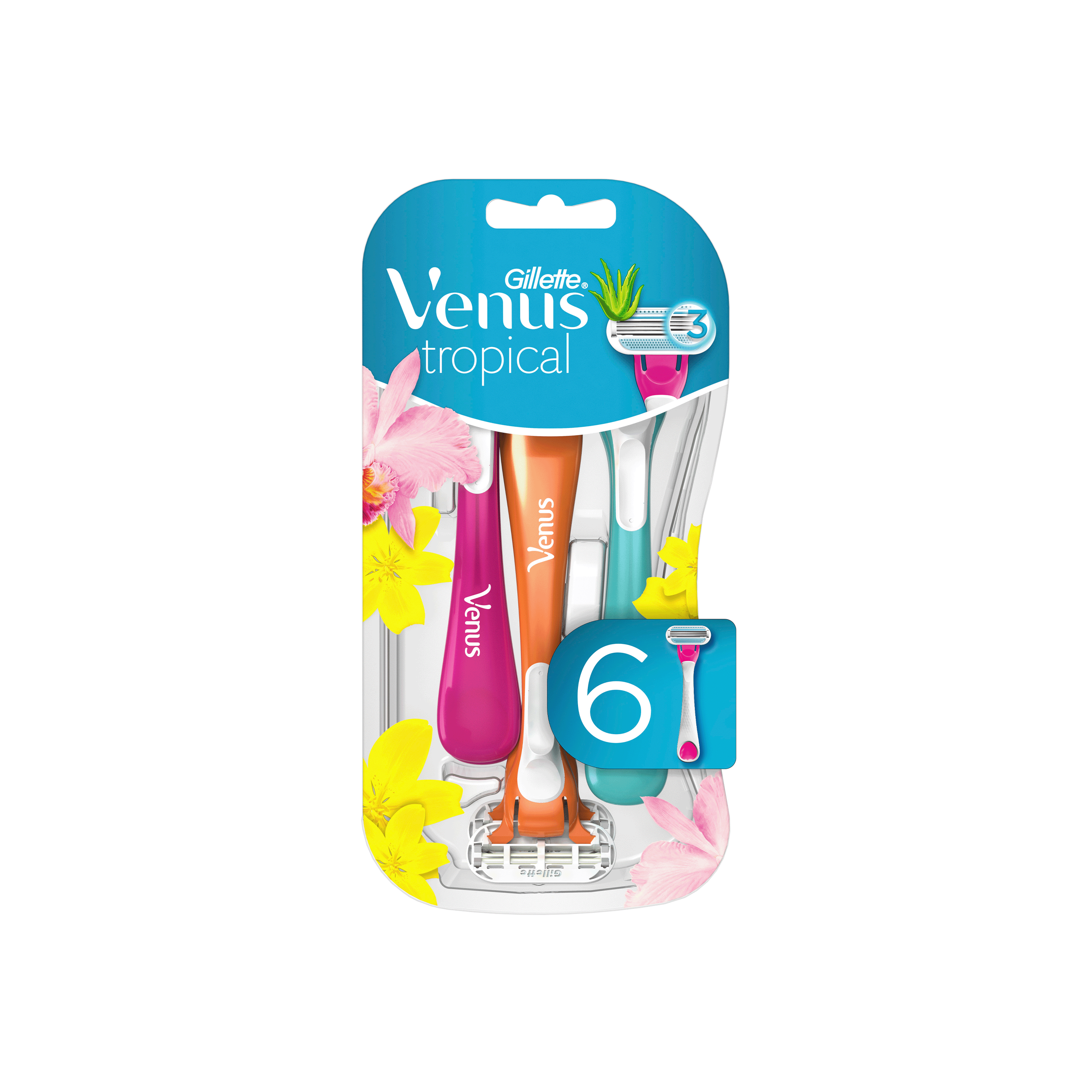 Gillette Venus Tropical jednorázové holítko 6 ks