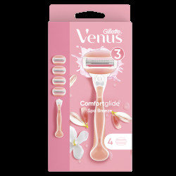 GILLETTE VENUS Venus Comfortglide SpaBreeze Holicí strojek + 4 náhradní hlavice