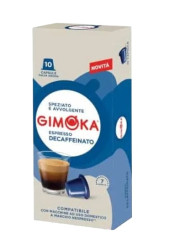 Gimoka Decaffeinato 70% Arabica 30% Robusta kávové kapsle 10 ks