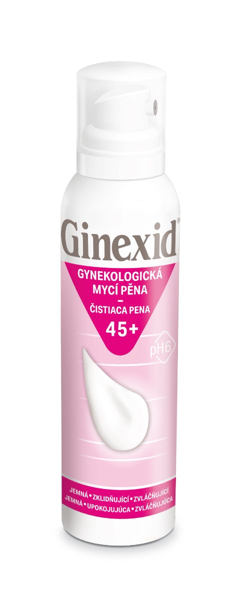 Ginexid Gynekologická mycí pěna 45+ 150 ml