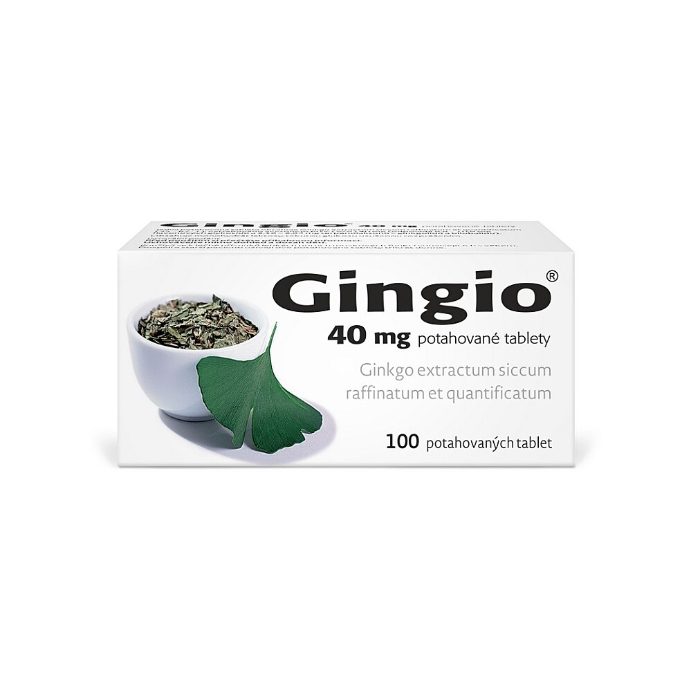 GINGIO 40 mg 100 potahovaných tablet