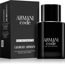 GIORGIO ARMANI Code For Men EDT plnitelná 75 ml
