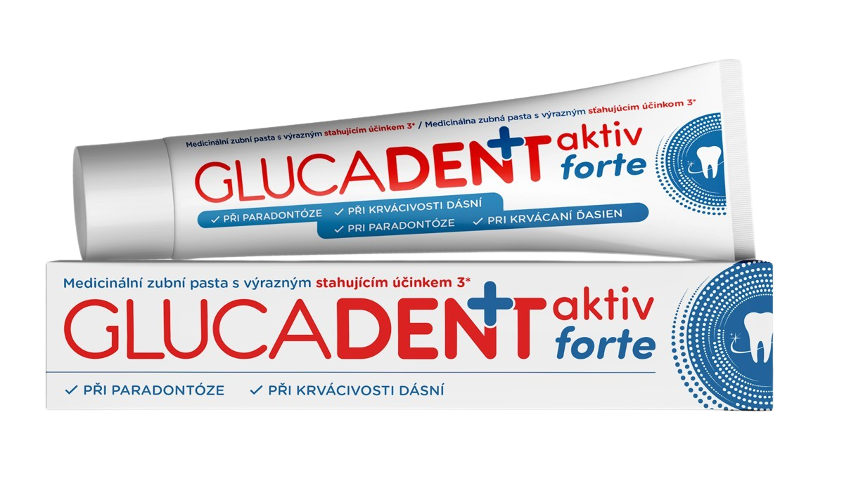 GLUCADENT aktiv forte zubní pasta 75 g