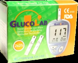 GLUCOLAB Test.proužky pro glukometr 50 ks
