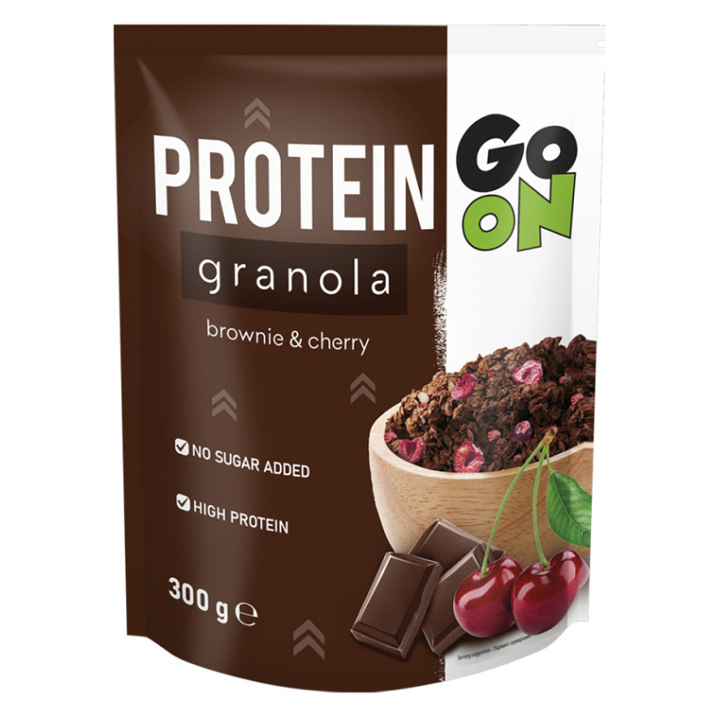 GO ON Proteinová granola brownie a cherry 300 g