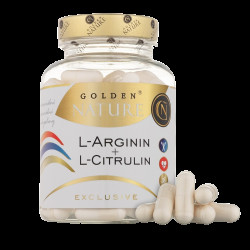 GOLDEN NATURE Exclusive Arginin + Citrulin 100 kapslí