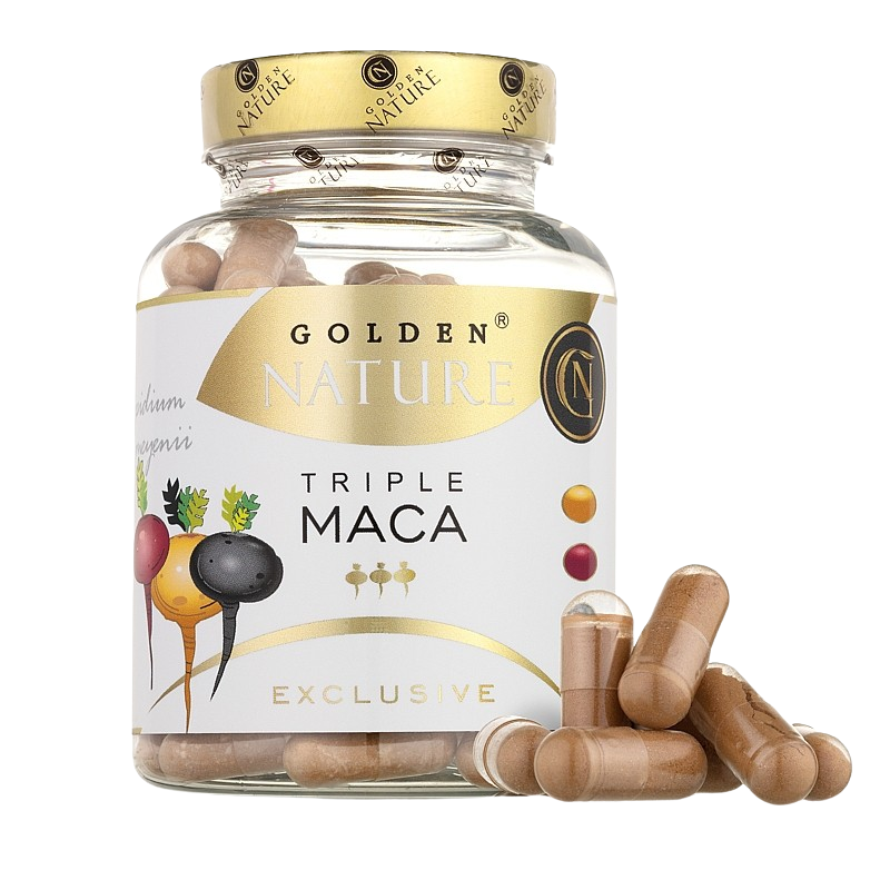 GOLDEN NATURE Exclusive Triple Maca 100 tablety