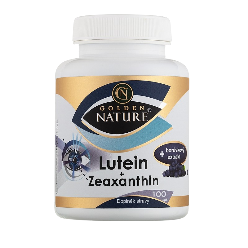 GOLDEN NATURE Lutein+Zeaxanthin 100 kapslí