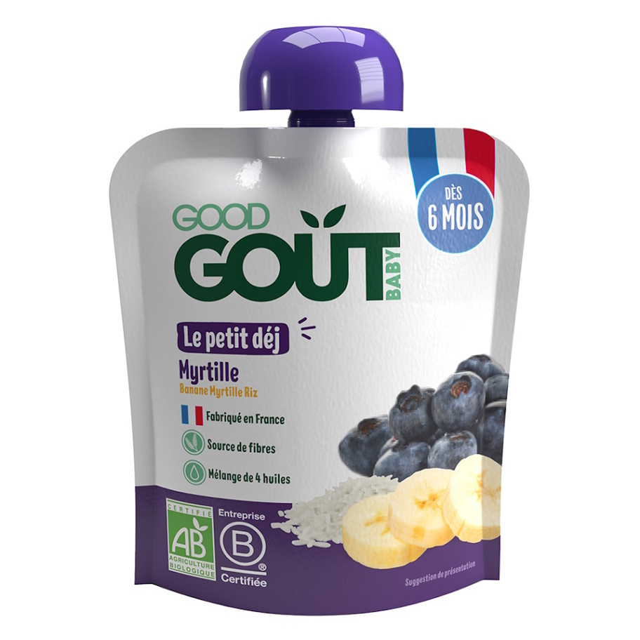 GOOD GOUT Borůvková snídaně 6m+ BIO 70 g