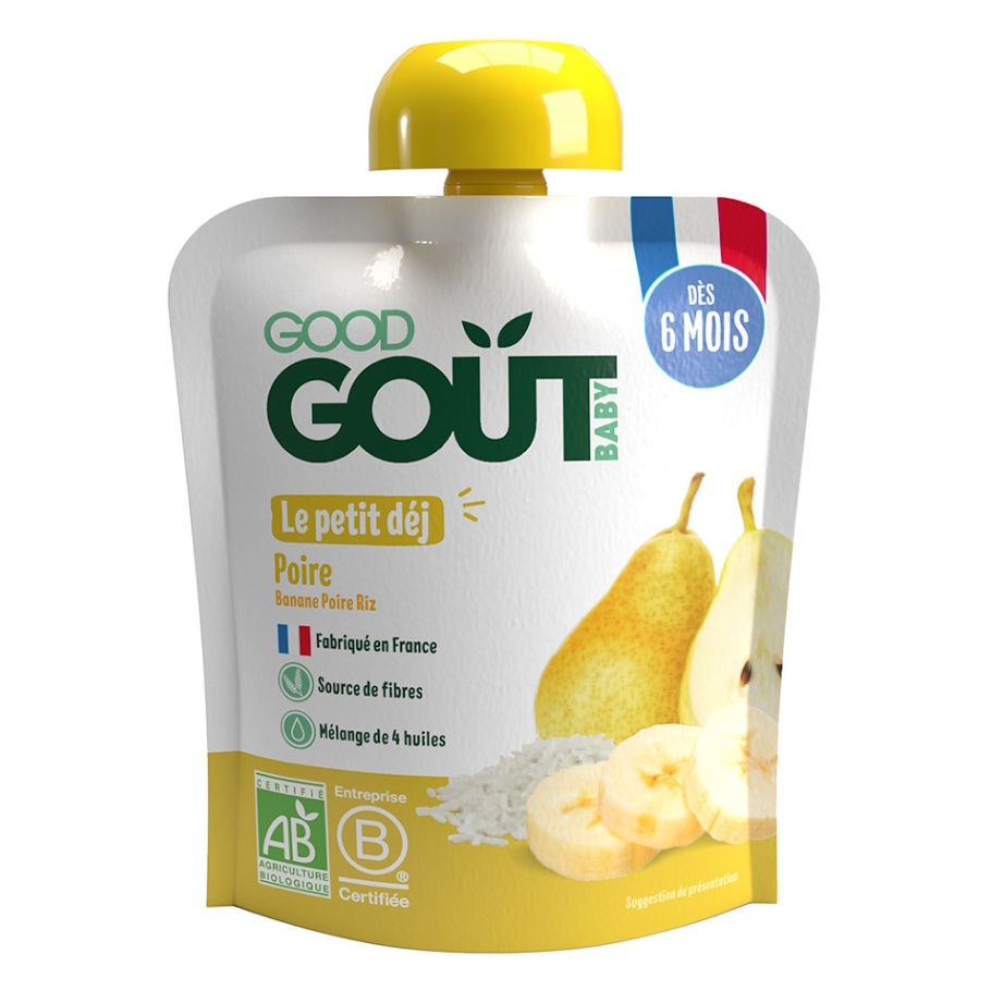 GOOD GOUT Hrušková snídaně 6m+ BIO 70 g