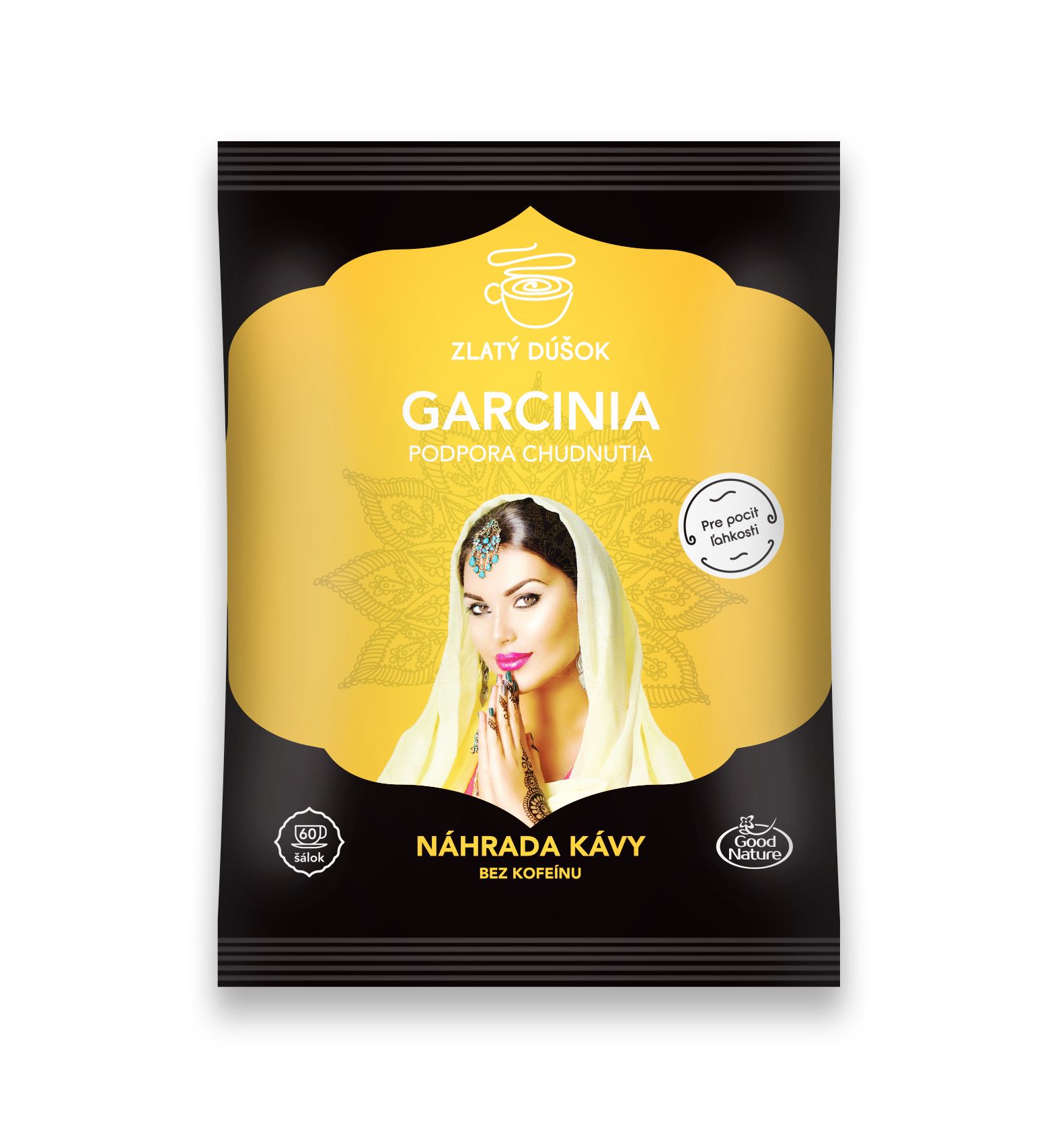 Good Nature Zlatý doušek Ajurvédská káva Garcinia 100 g