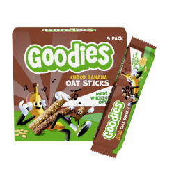 Goodies Ovesné tyčinky Kakao a banán 5x23 g