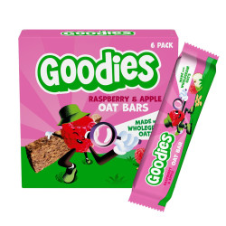 Goodies Ovesné tyčinky Malina a jablko 6x23 g
