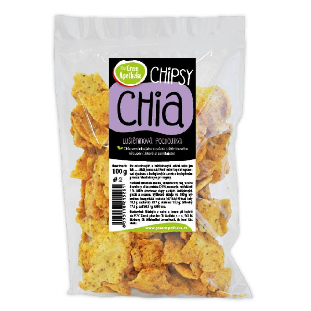 GREEN APOTHEKE Chipsy s dýňovou moukou 100 g