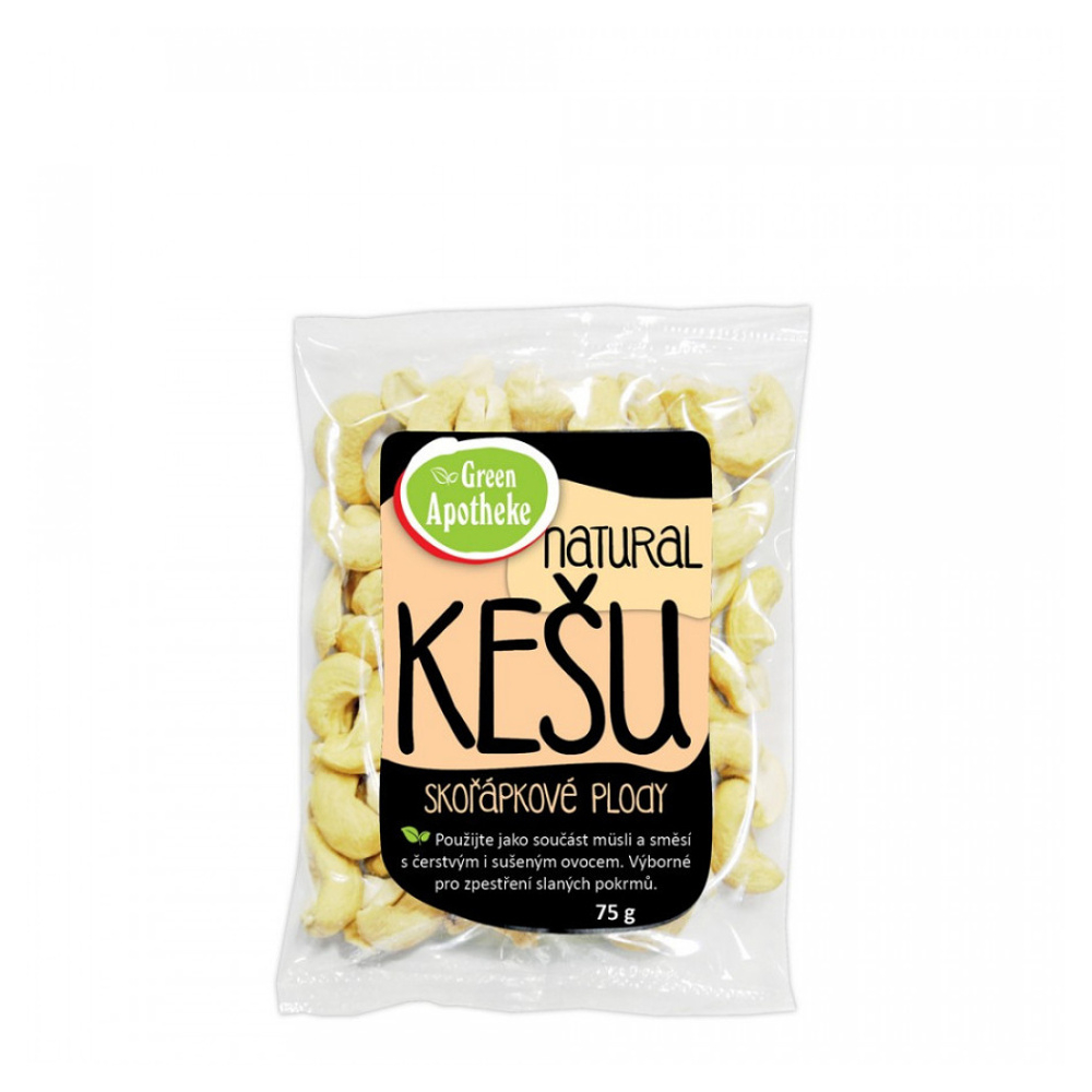GREEN APOTHEKE Kešu natural 75 g