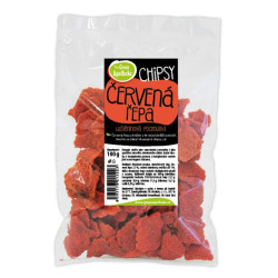 GREEN APOTHEKE Luštěninové chipsy s červenou řepou 100 g