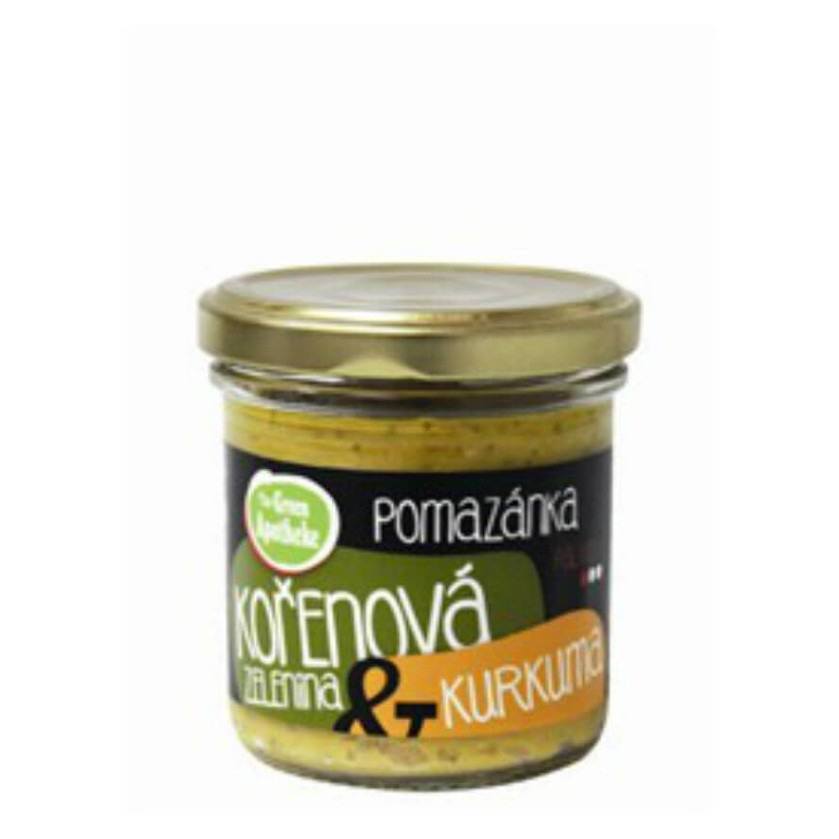 GREEN APOTHEKE Pomazánka kořenová zelenina a kurkuma 140 g