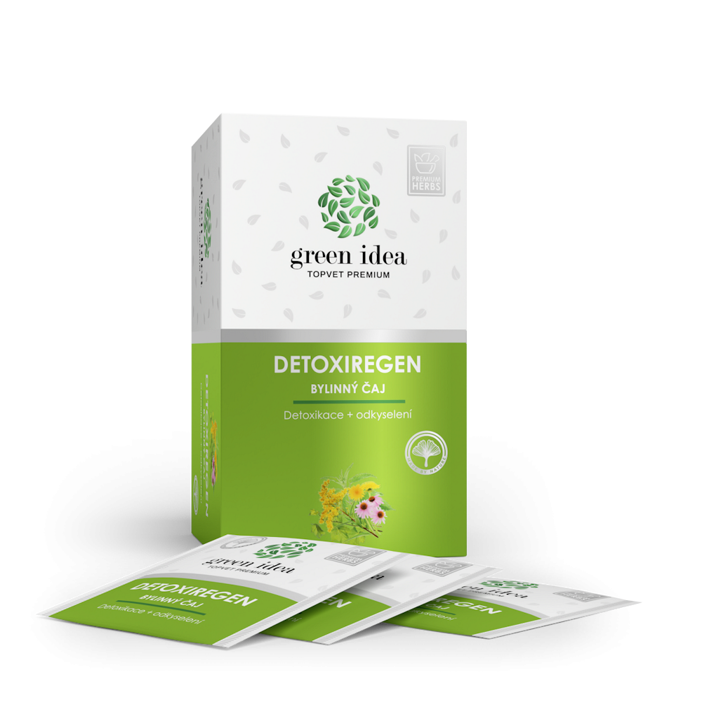 GREEN IDEA Detoxiregen Bylinný čaj 20 x 1.5 g