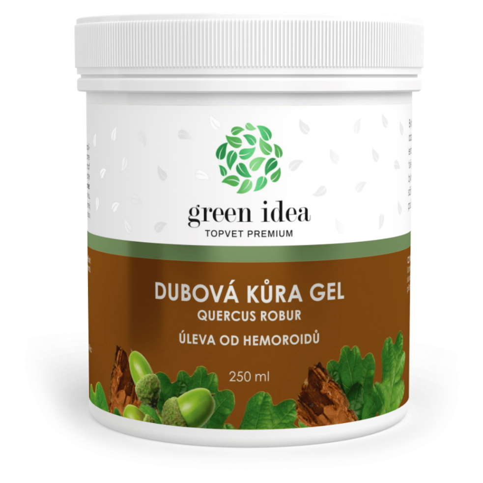 GREEN IDEA Dubová kůra gel 250 g