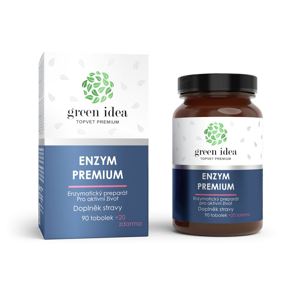 GREEN IDEA Enzym Premium 90+20 tobolek