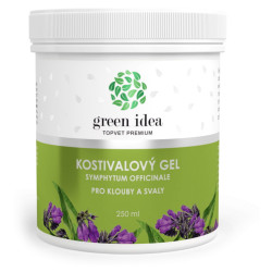 GREEN IDEA Kostivalový masážní gel 250 ml
