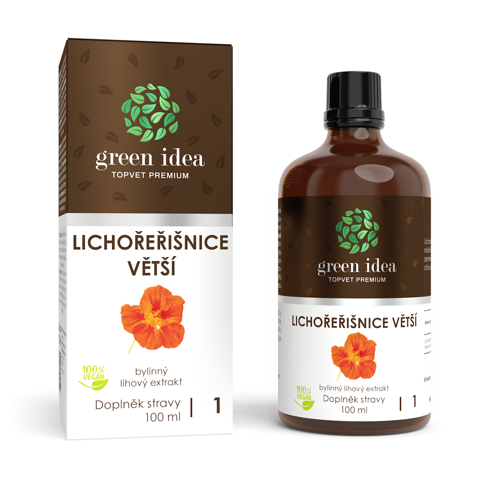GREEN IDEA Lichořeřišnice bylinný extrakt 100 ml