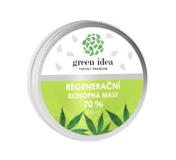Green idea Regenerační konopná mast 70 % 100 ml
