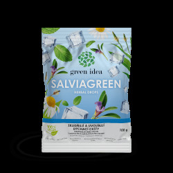 GREEN IDEA Salviagreen Bylinné bonbóny 100 g