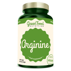 GREENFOOD NUTRITION Arginine 120 kapslí