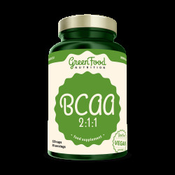 GREENFOOD NUTRITION BCAA 2:1:1 120 kapslí
