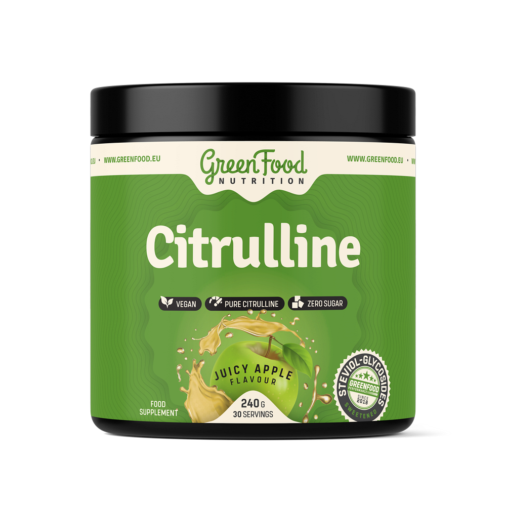 GREENFOOD NUTRITION Citrulline juicy apple 240 g