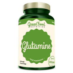 GREENFOOD NUTRITION Glutamine 120 kapslí