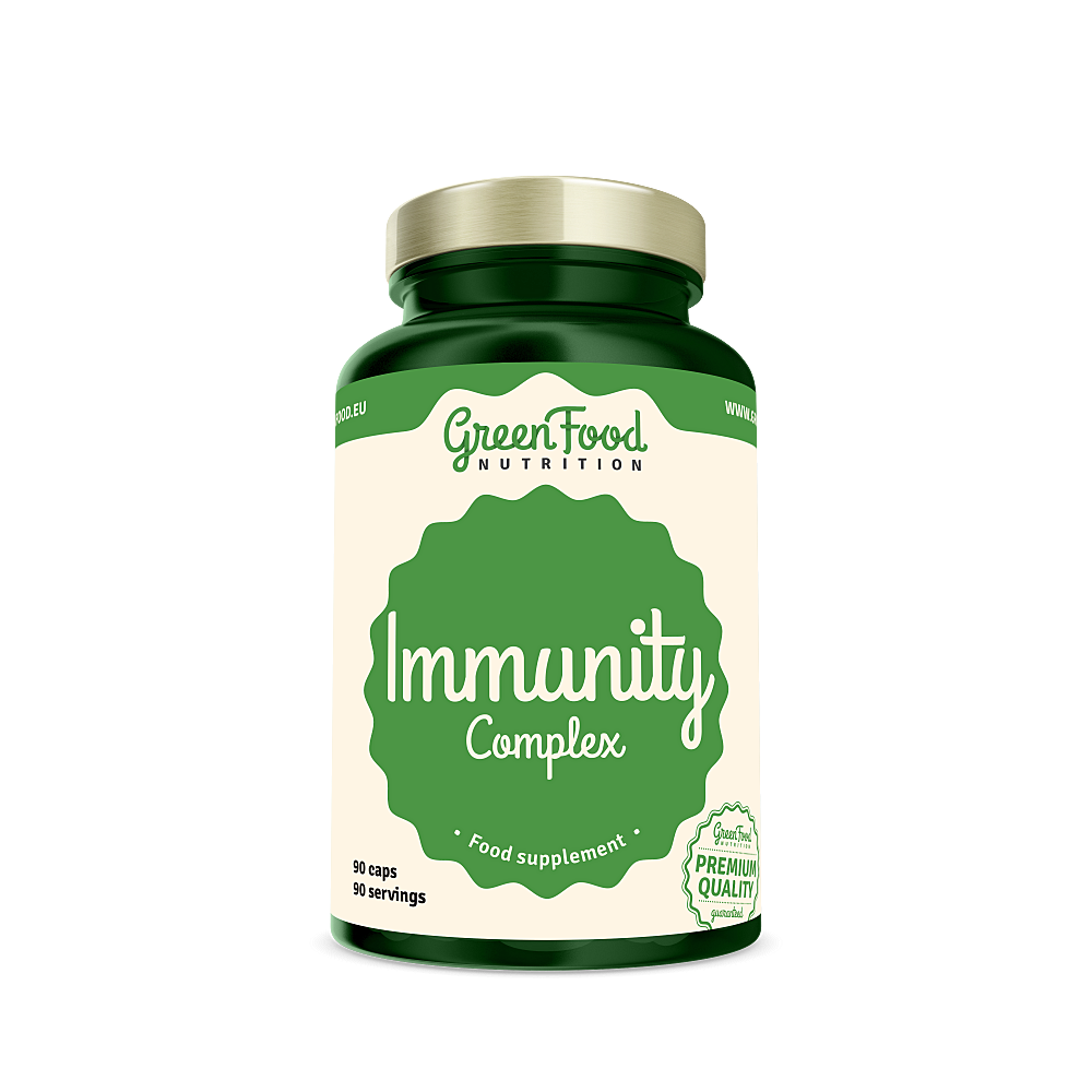 GREENFOOD NUTRITION Immunity complex 90 kapslí