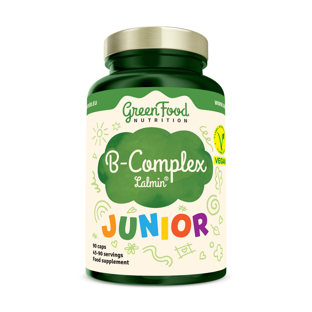 GreenFood Nutrition Junior B-complex Lalmin® 90 kapslí