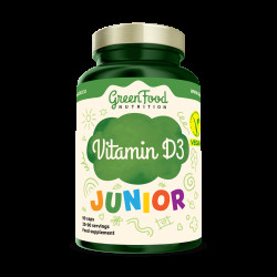 GreenFood Nutrition Junior Vitamin D3 90 kapslí